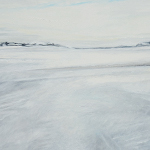 Zartes Frühlingslicht über dem Watt